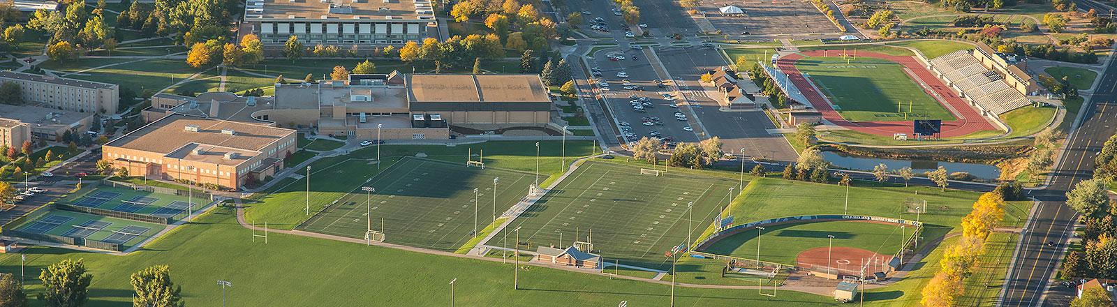 Athletic Fields - SMRI Banner